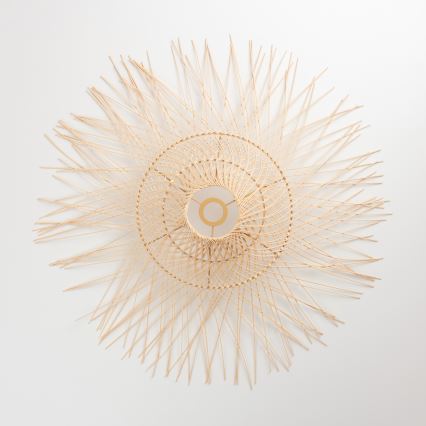 Brilagi - LED hanglamp met snoer CERIA BOHO 1xE27/40W/230V Ø 70 cm bamboe