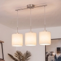 Brilagi - LED-hanglamp NUBILA met kabel 3xE27/60W/230V crème
