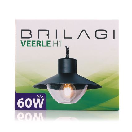 Brilagi -  LED Hanglamp voor Buiten VEERLE 1xE27/60W/230V IP44