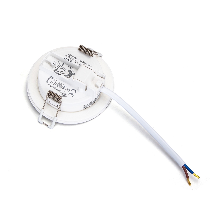 Brilagi - LED inbouwarmatuur voor badkamer LED/4,8W/230V 4000K wit IP65