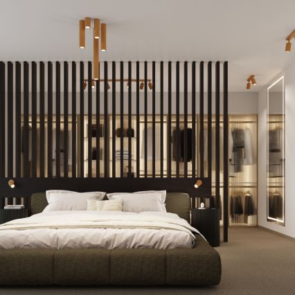 Brilagi - LED-inbouwspot CRESTO 1xGU10/10W/230V 10 cm goud