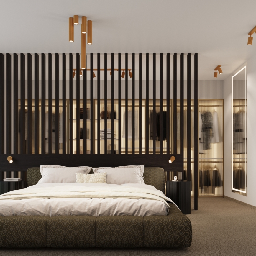 Brilagi - LED-inbouwspot CRESTO 1xGU10/10W/230V 10 cm goud