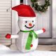 Brilagi - LED Kerst Decoratie voor Buiten 40xLED/3xAA IP44 sneeuwpop
