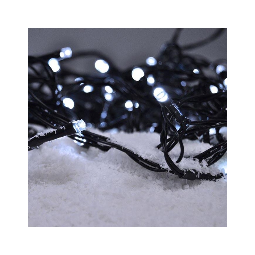 Brilagi - LED Kerst Lichtketting voor Buiten 500xLED/8 functies 55m IP44 koud wit