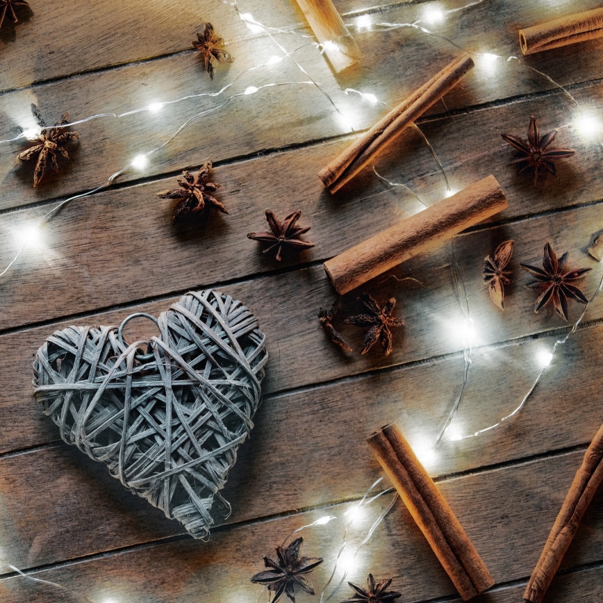 Brilagi - LED Kerst lichtsnoer 100xLED/3xAA 10m koud wit