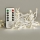 Brilagi - LED Kerst lichtsnoer voor buiten 120xLED/8 Functies/3xAA 9,5m wit IP44 warm wit + afstandsbediening