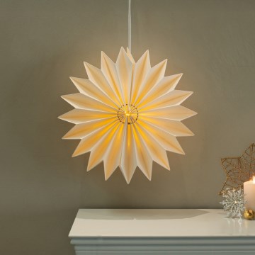 Brilagi - LED-kerstdecoratie LED/2xAA 32 cm sneeuwvlok