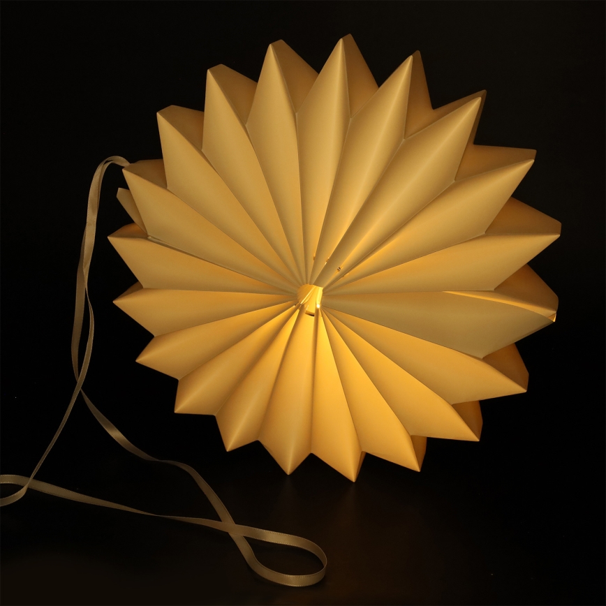 Brilagi - LED-kerstdecoratie LED/2xAA 32 cm sneeuwvlok