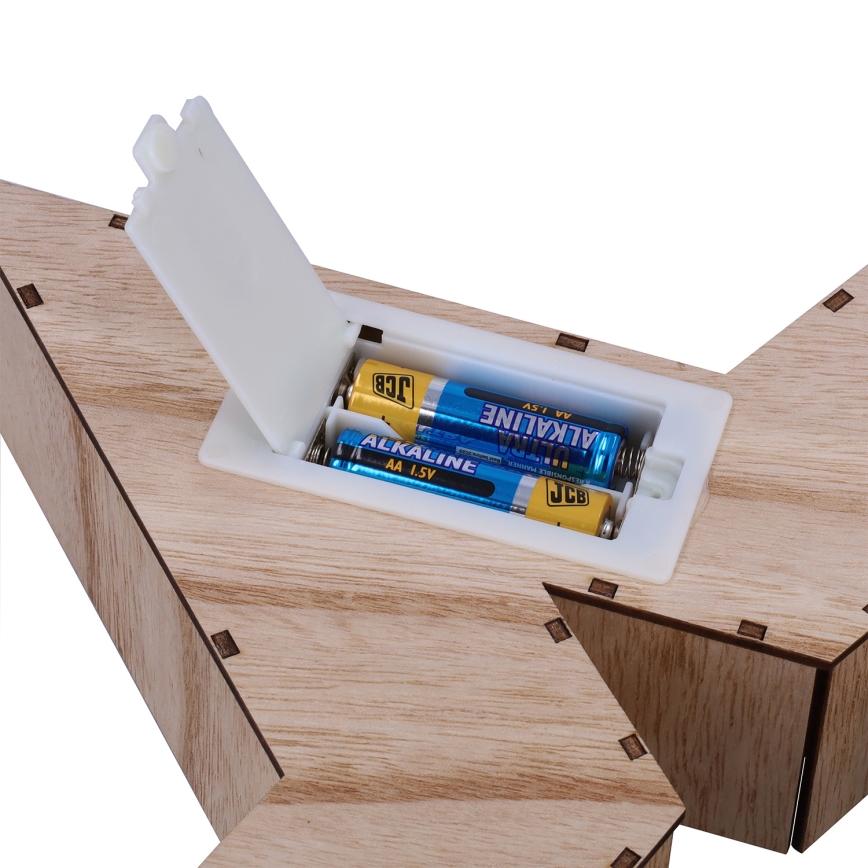 Brilagi - LED kerstdecoratie LED/2xAA 38x40 cm ster