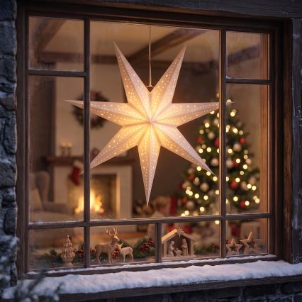 BRILAGI - LED kerstdecoratie LED/2xAA 80 cm ster