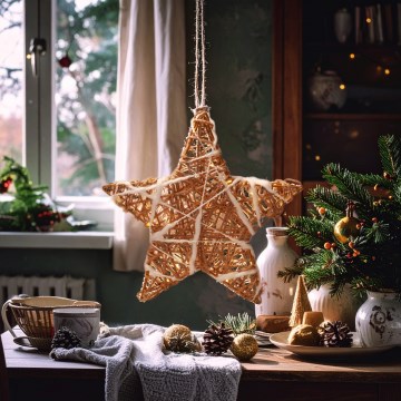 Brilagi - LED kerstdecoratie LED/2xAA ster