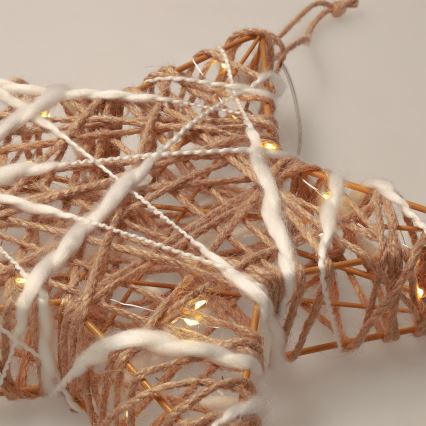 Brilagi - LED kerstdecoratie LED/2xAA ster