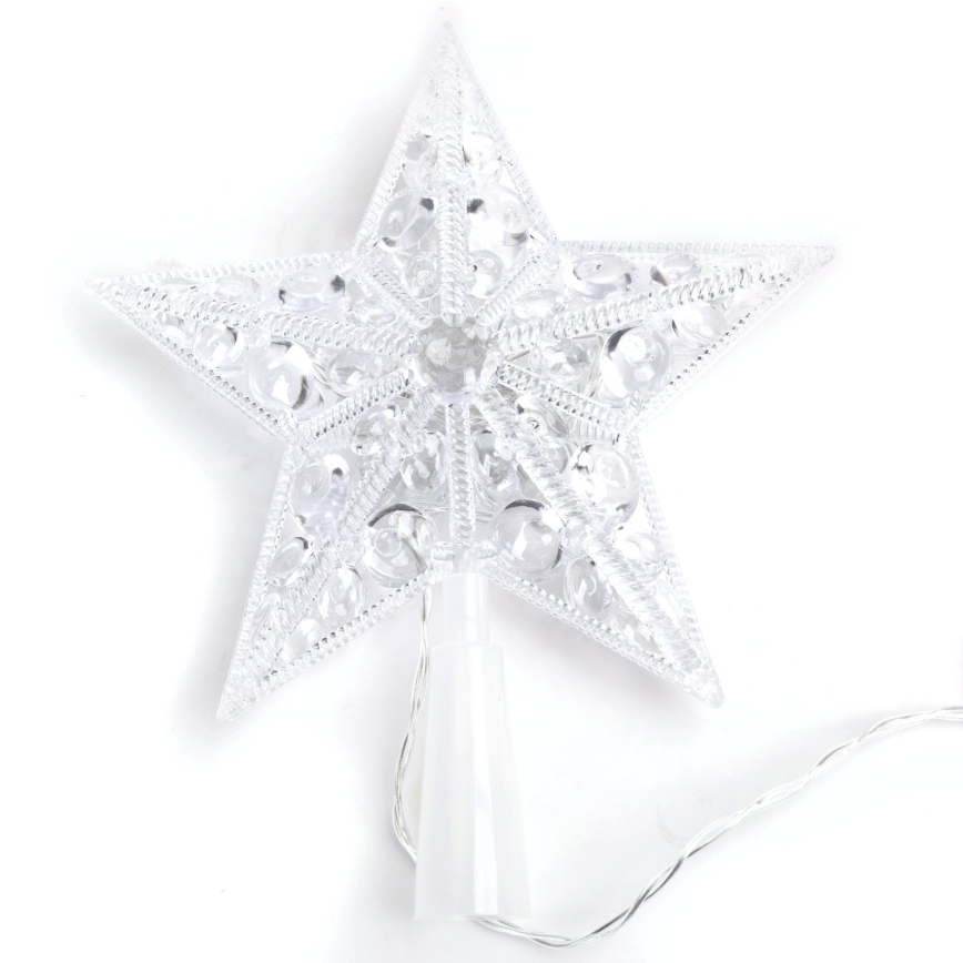 BRILAGI - LED kerstdecoratie LED/3xAA 21 cm ster koud wit
