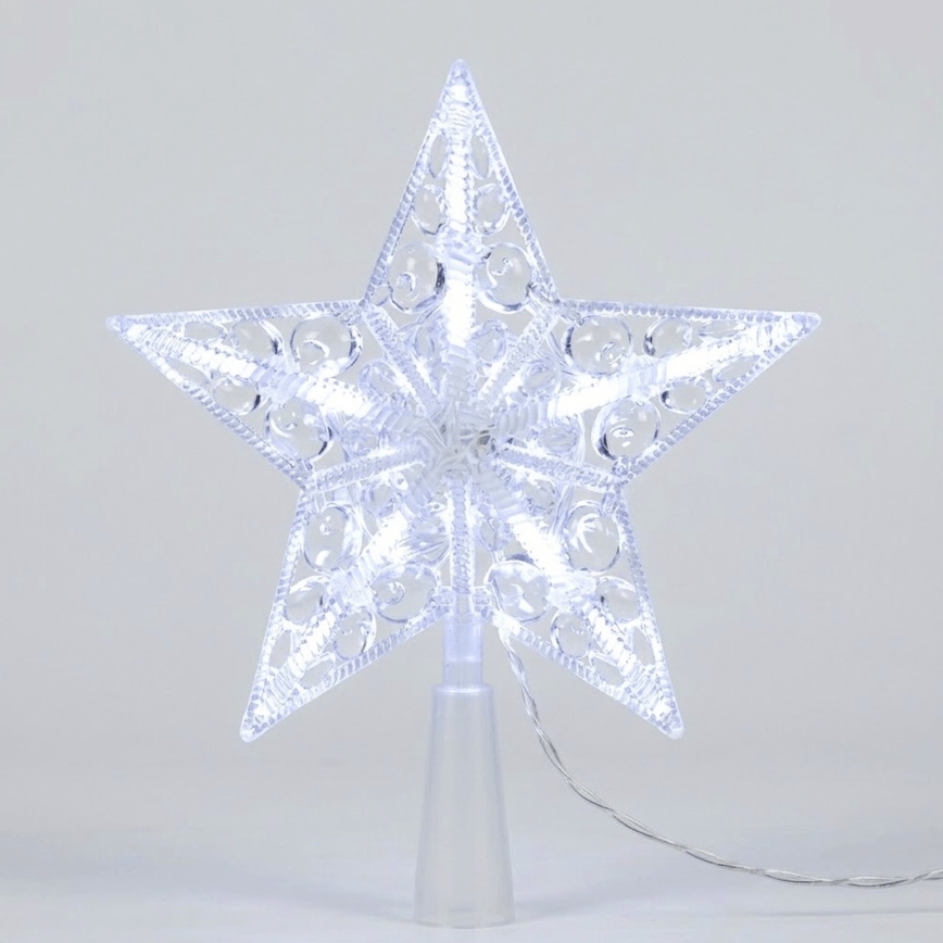 BRILAGI - LED kerstdecoratie LED/3xAA 21 cm ster koud wit