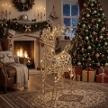 BRILAGI - LED Kerstdecoratie LED/3xAA 42 cm rendier warm wit