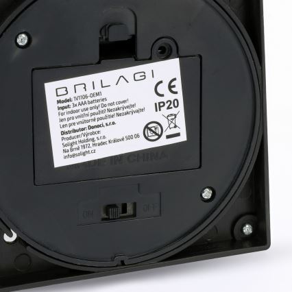 Brilagi - LED kerstdecoratie LED/3xAAA lantaarn