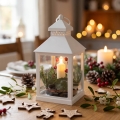 BRILAGI - LED kerstdecoratie LED/3xAAA lantaarn wit