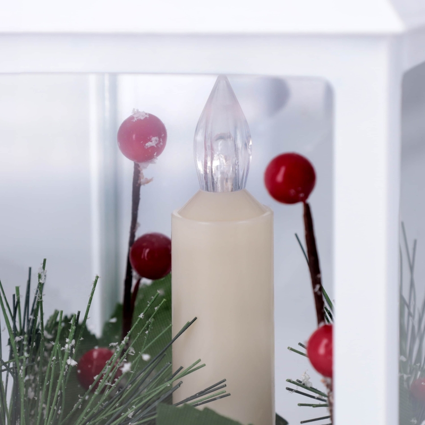 BRILAGI - LED kerstdecoratie LED/3xAAA lantaarn wit