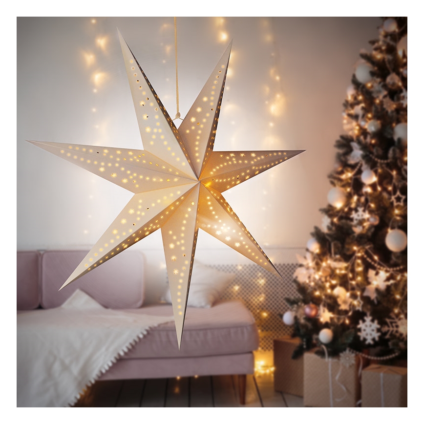 Brilagi - LED Kerstversiering LED/2xAA ster warm wit