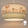 Brilagi - LED kinderhanglamp aan kabel BOBO 1xE27/60W/230V pr. 40 cm wit/groen/dierenmotief