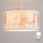 Brilagi - LED-kinderhanglamp aan kabel BOBO 1xE27/60W/230V Ø 35 cm wit/dieren