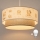 Brilagi- LED kinderhanglamp BOBO aan kabel 1xE27/60W/230V Ø 40 cm wit/beige/beer