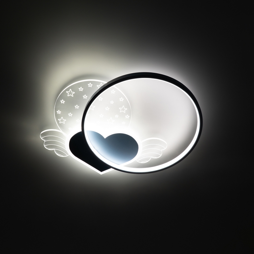 Brilagi - LED kinderplafondlamp LOVE LED/48W/230V 3000/4500/6000K blauw