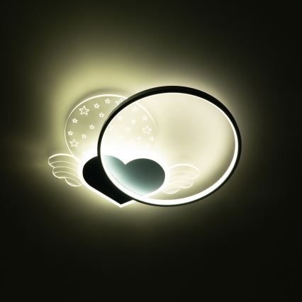 Brilagi - LED kinderplafondlamp LOVE LED/48W/230V 3000/4500/6000K blauw