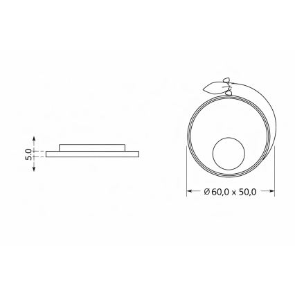 Brilagi - LED-plafonnière voor kinderkamer STARSHIP LED/64W/230V 3000/4500/6000K blauw