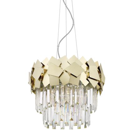 Brilagi - LED Kristallen hanglamp aan een koord MIRAGE 5xE14/40W/230V
