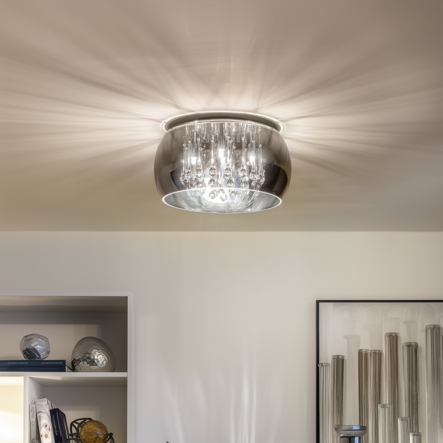 Brilagi - LED Kristallen plafondlamp JEWEL 5xG9/42W/230V