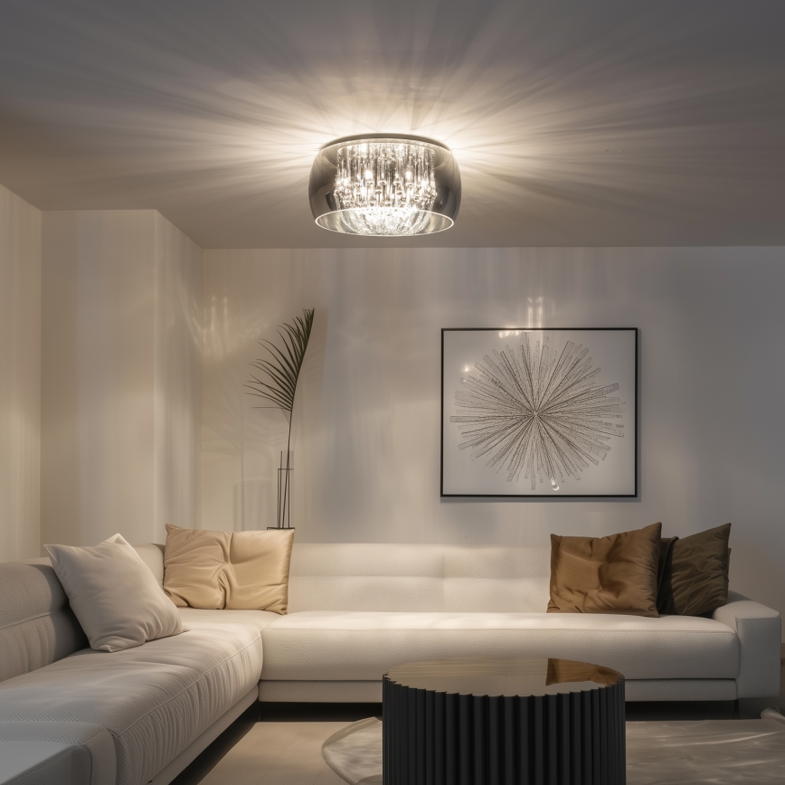 Brilagi - LED Kristallen plafondlamp JEWEL 6xG9/42W/230V