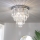Brilagi - LED Kristallen plafondlamp MOZART 5xE14/40W/230V glanzend chroom