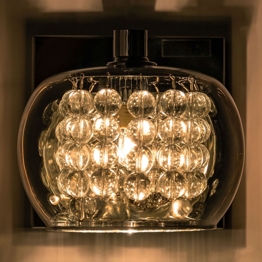 Brilagi - LED Kristallen wandlamp JEWEL 1xG9/42W/230V