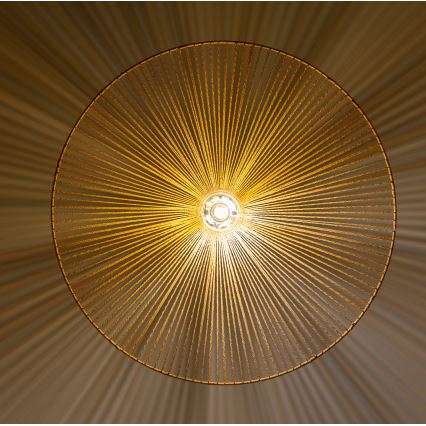 Brilagi - LED-kroonluchter aan kabel CERIA BOHO 1xE27/40W/230V Ø 90 cm bruin