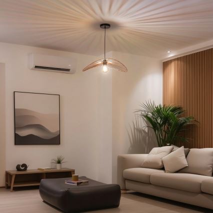 Brilagi - LED-kroonluchter aan kabel CERIA WIRE 1xE27/40W/230V 40x56 cm brons