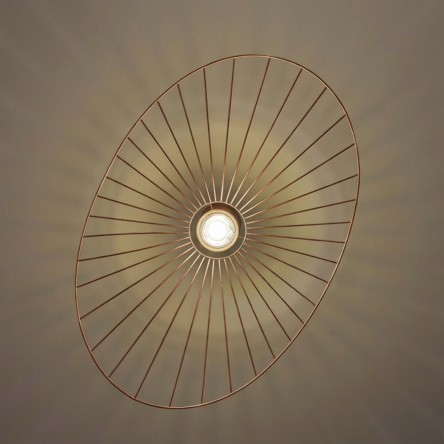 Brilagi - LED-kroonluchter aan kabel CERIA WIRE 1xE27/40W/230V 60x80 cm brons