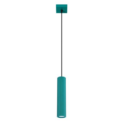 Brilagi - LED-kroonluchter aan kabel CRESTO 1xGU10/10W/230V turkoois