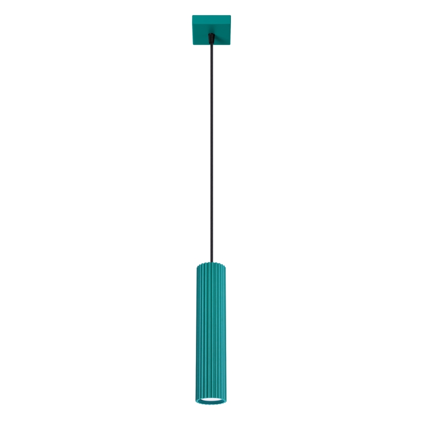 Brilagi - LED-kroonluchter aan kabel CRESTO 1xGU10/10W/230V turkoois