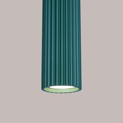 Brilagi - LED-kroonluchter aan kabel CRESTO 1xGU10/10W/230V turkoois