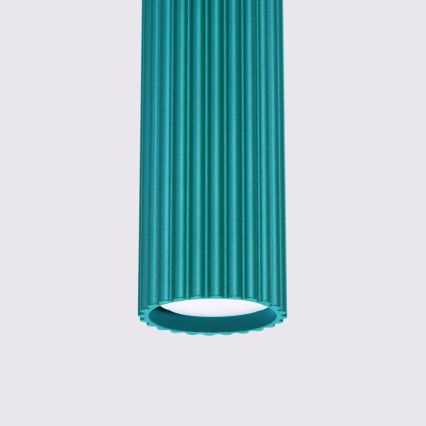 Brilagi - LED-kroonluchter aan kabel CRESTO 1xGU10/10W/230V turkoois