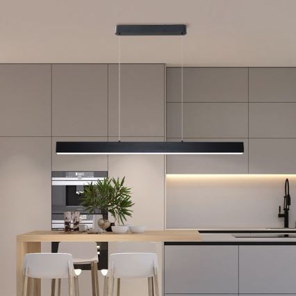 Brilagi - LED-lampenkroon aan kabel SLEEKLINE LED/40W/230V 3000/4500/6000K zwart