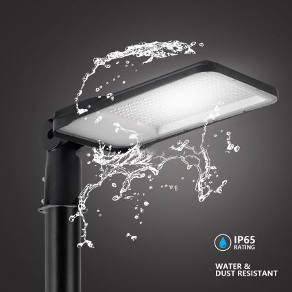 Brilagi - Lampadaire LED d'extérieur orientable URBANLIGHT LED/200W/230V noir IP65