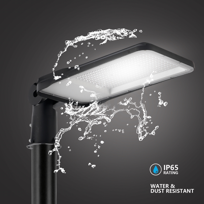 Brilagi - Lampadaire LED d'extérieur orientable URBANLIGHT LED/200W/230V noir IP65