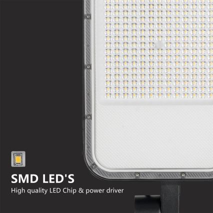 Brilagi - Lampadaire d'extérieur LED avec poteau articulé 4 m URBANLIGHT LED/200W/230V noir IP65