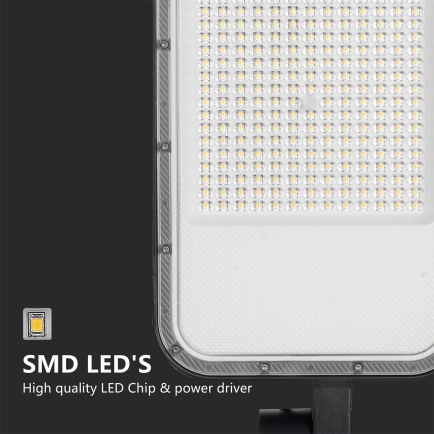 Brilagi - Lampadaire LED d'extérieur avec mât articulé de 5 m URBANLIGHT LED/200W/230V noir IP65