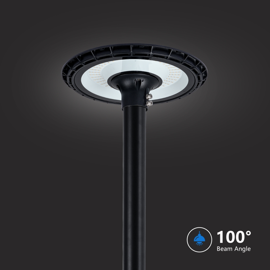 Brilagi - Lampadaire de rue LED d'extérieur sur mât 4 m URBANSPARK LED/120W/230V noir IP65