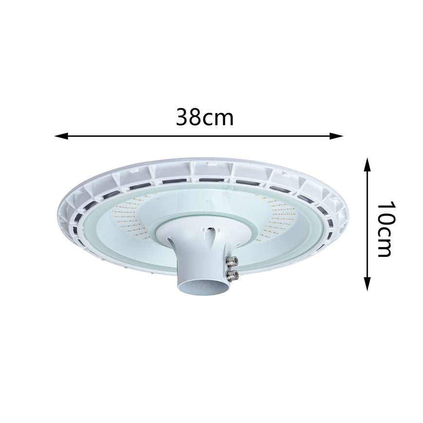 Brilagi - Lampadaire LED urbain d'extérieur avec poteau de 3 m URBANSPARK LED/120W/230V blanc IP65