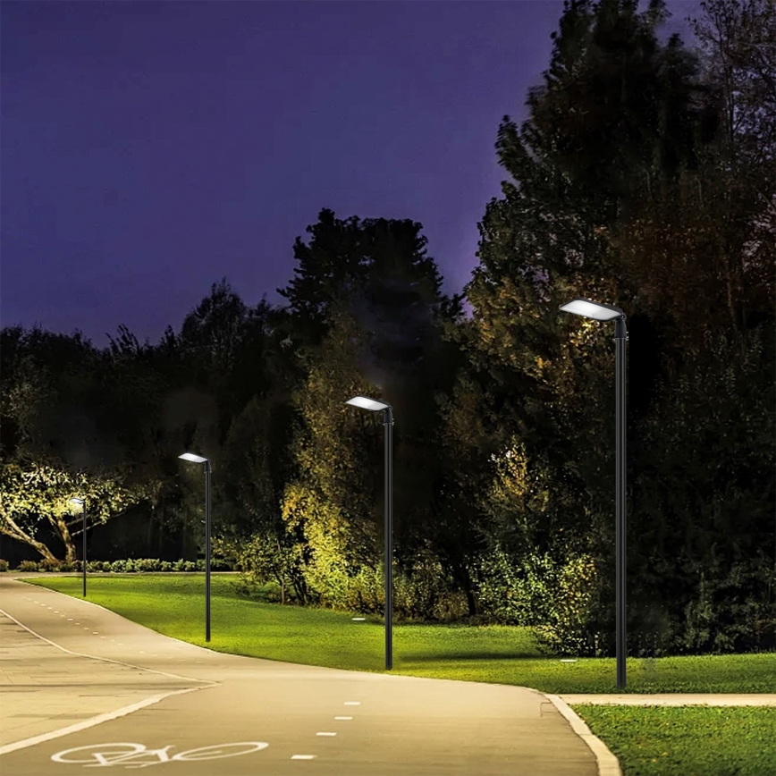 Brilagi - Luminaire de rue extérieur LED orientable URBANLIGHT LED/100W/230V noir IP65