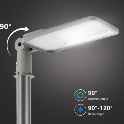 Brilagi - Lampe de rue extérieure LED articulée URBANLIGHT LED/200W/230V gris IP65
